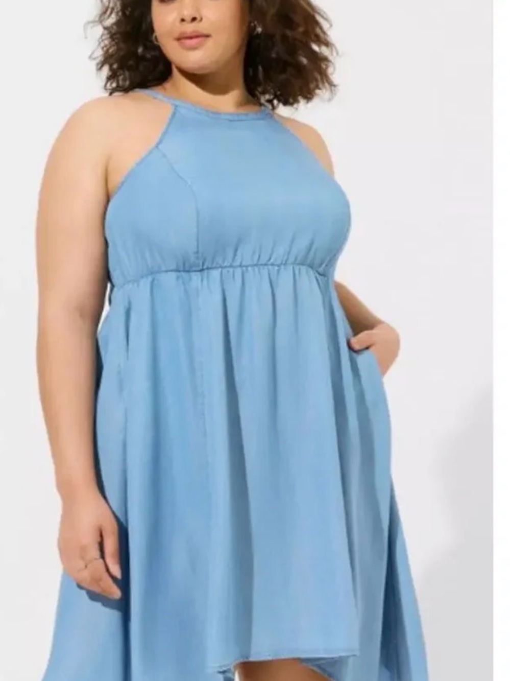Torrid Chambray Dress 3x